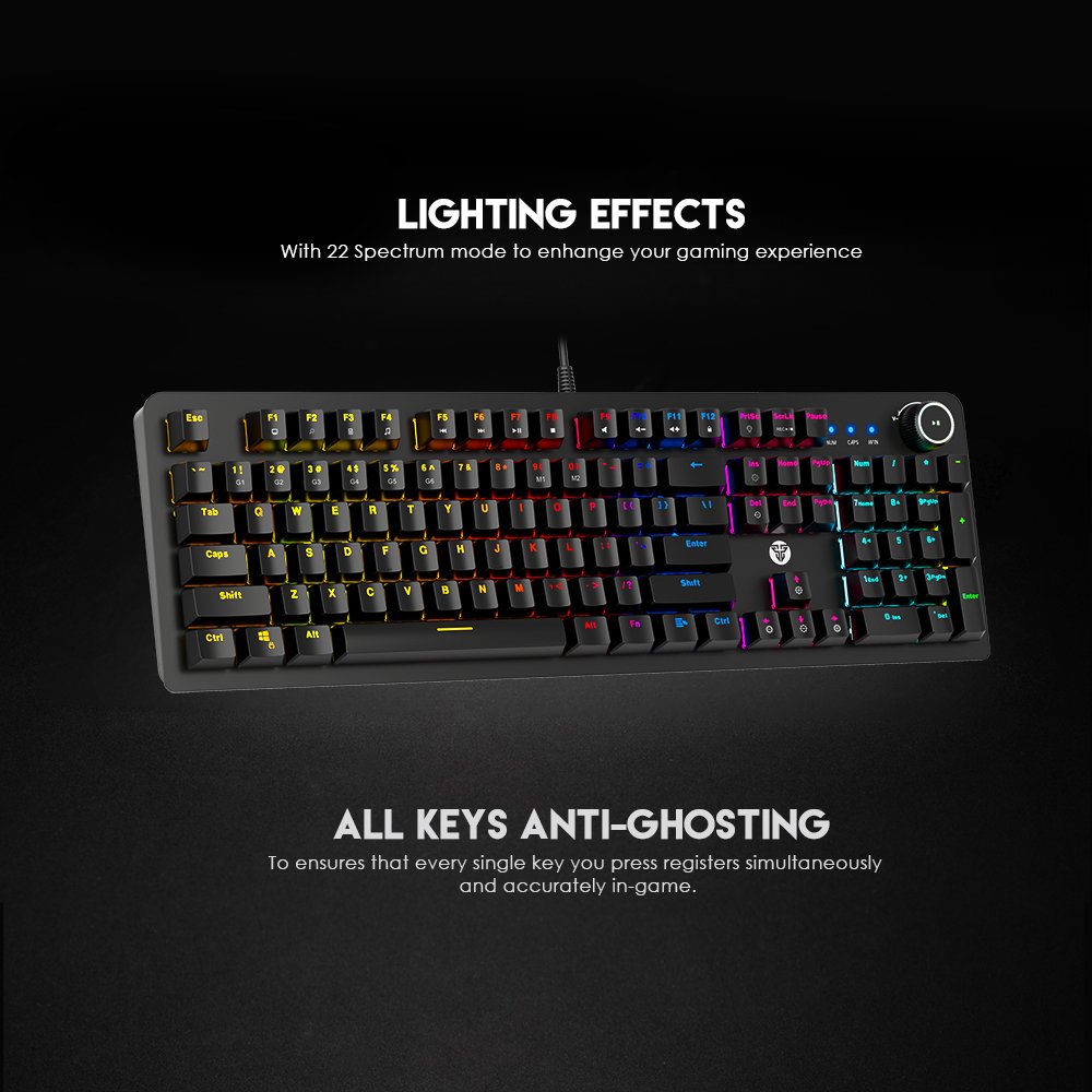 FANTECH MAXPOWER MK853 V2 Mechanical Keyboard - Image 2