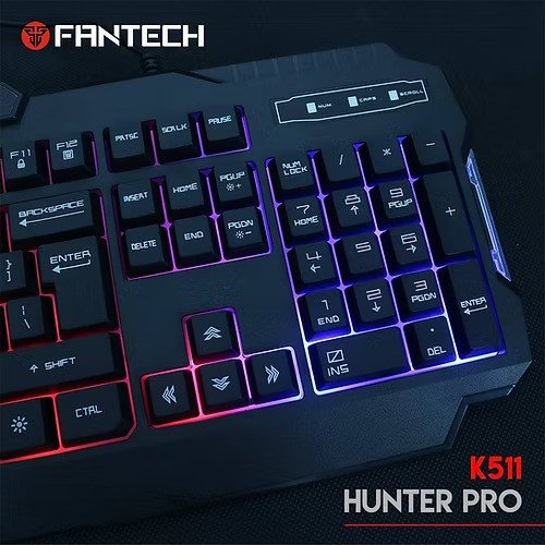FANTECH K511 HUNTER PRO Gaming Keyboard - Image 2