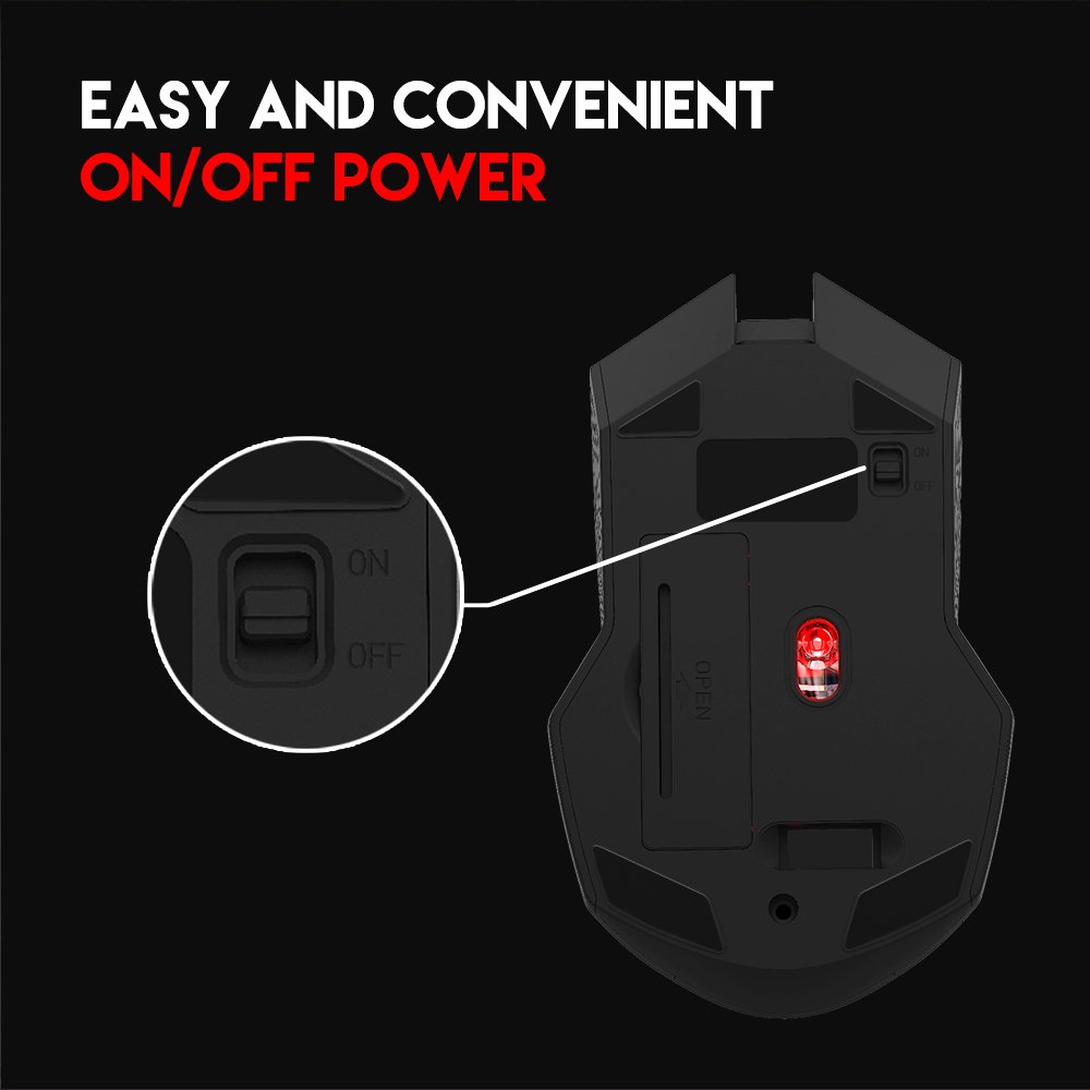 FANTECH WG10 RAIGOR ll Wireless Gaming Mouse - Image 5