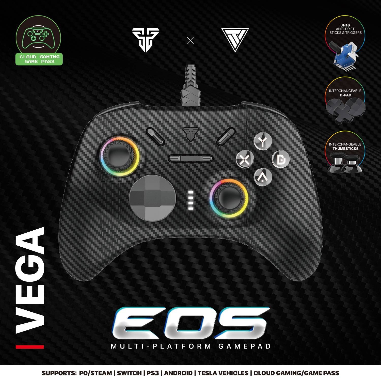 FANTECH GP15 EOS Wired Gaming Controller