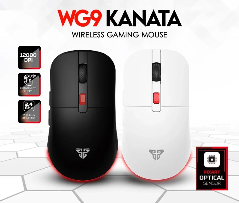 Fantech WG9 Kanata RGB Wireless Mouse White