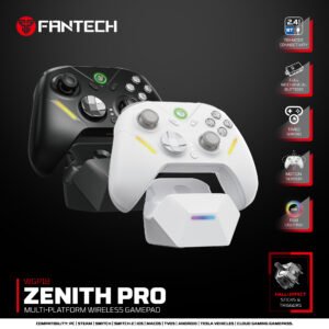 FANTECH ZENITH PRO WGP18 Gaming Controller With Charging Doc