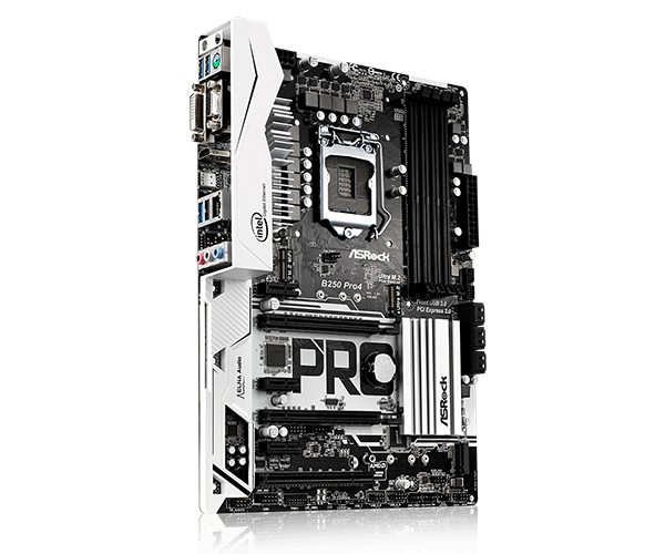 ASRock B250 PRO 4 Used Motherboard - Image 2