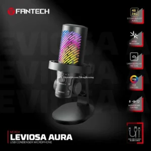 FANTECH MCX04 LEVIOSA AURA RGB USB MICROPHONE