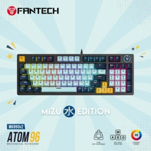 FANTECH ATOM96 MK890V2 MECHANICAL GAMING KEYBOARD – MIZU SERIES