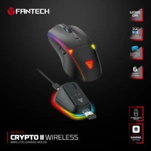 Fantech WG7V2RD CRYPTO II Wireless Gaming Mouse Black