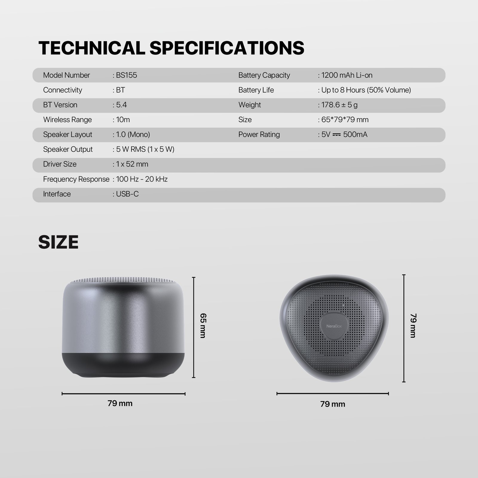 FANTECH NeraBox BS155 Bluetooth Speacker - Image 7