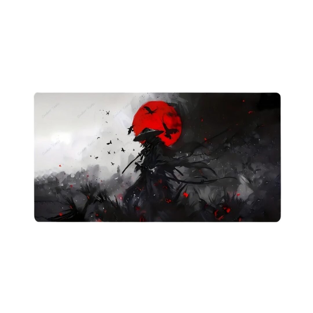 Samurai Moon Mousepad