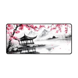 Sakura Temple Mousepad
