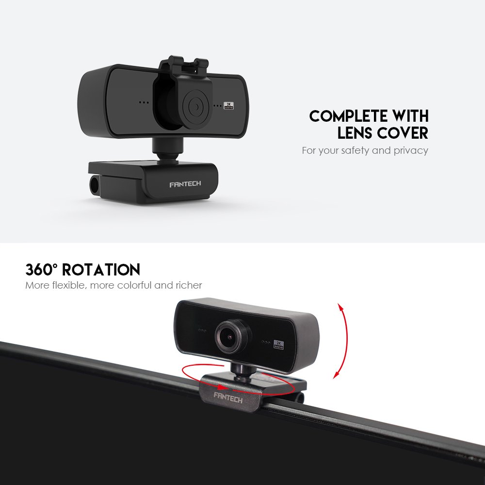 Fantech Luminous C30 2K Webcam - Image 2
